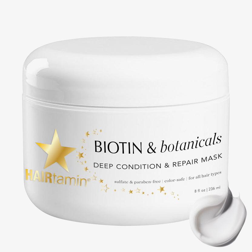 HAIRtamin Biotin & Botanicals Deep Condition & Repair Hair Mask (236ml) Kostenloser Versand
