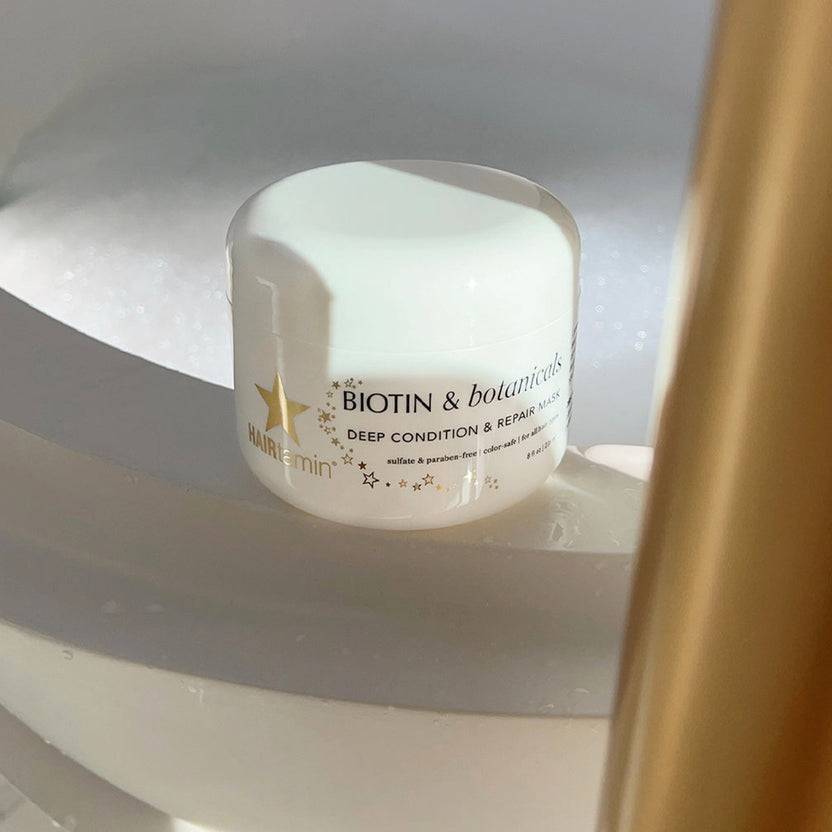 HAIRtamin Biotin & Botanicals Deep Condition & Repair Hair Mask (236ml) Kostenloser Versand