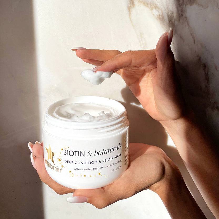 HAIRtamin Biotin & Botanicals Deep Condition & Repair Hair Mask (236ml) Kostenloser Versand