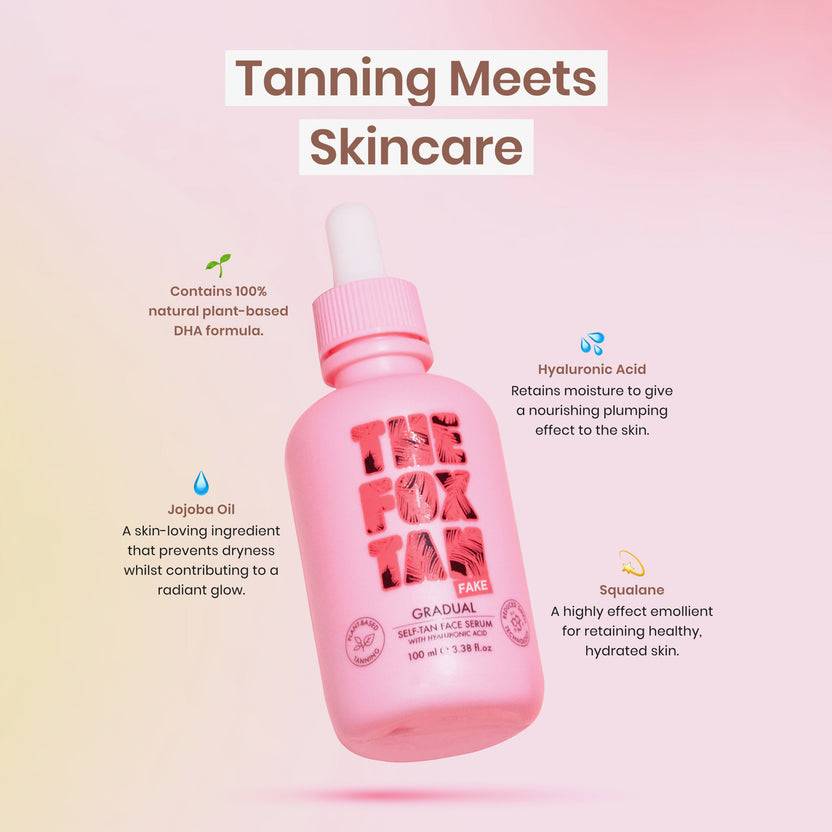 The Fox Tan Gradual Self-Tan Face Serum (100ml) Saisonschlussverkauf
