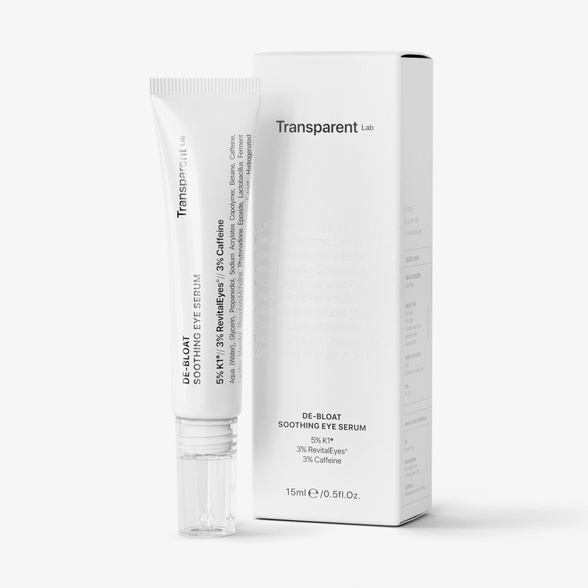 Transparent Lab De-Bloat Soothing Eye Serum (15ml) Räumungsverkauf