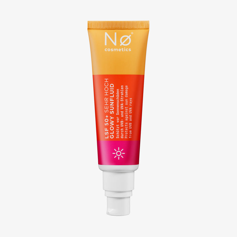 Nø Cosmetics luminous tøday LSF 50+ Glowy Sunfluid (50ml) Neueste Stile