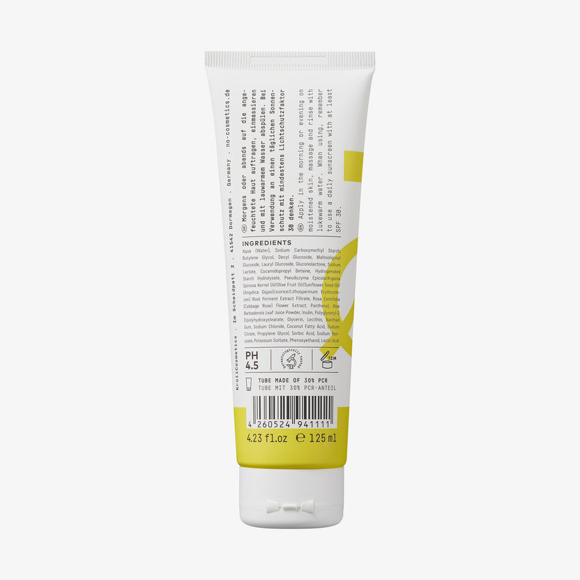 Nø Cosmetics pure tøday AHA/PHA Peeling Cleanser (125ml) Bis zu 50% Rabatt