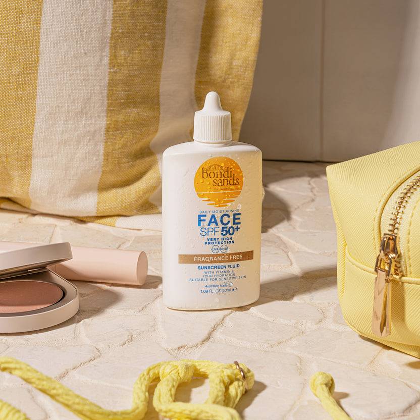 Bondi Sands SPF 50+ Fragrance Free Face Fluid (50ml) Bis zu 55% Rabatt