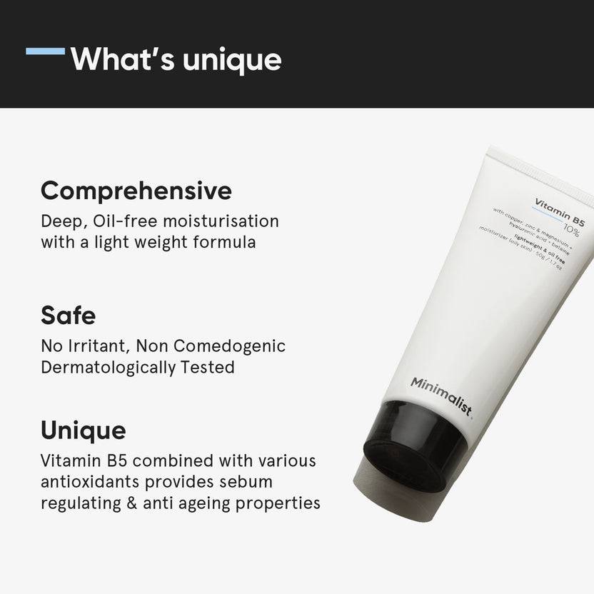 Minimalist Vitamin B5 10% Moisturizer (50g) Angebote