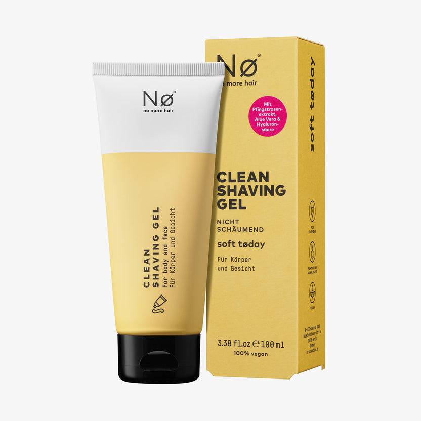 Nø Cosmetics soft tøday Clean Shaving Gel (100ml) Riesige Rabatte