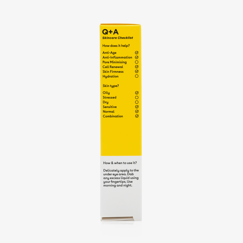 Q + A Skin Caffeine Eye Serum 15ml (15ml) Black Friday