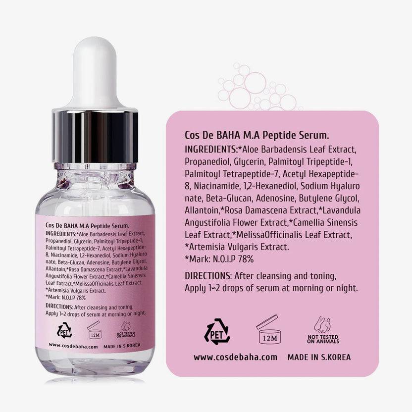 Cos de Baha Peptide Serum 30ml (P) (30ml) Nur noch ein Tag übrig