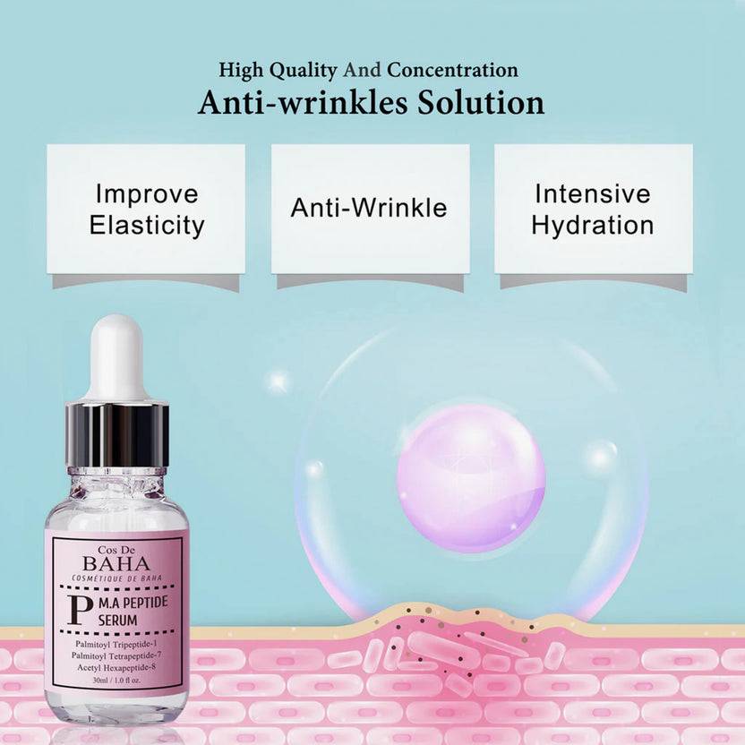 Cos de Baha Peptide Serum 30ml (P) (30ml) Nur noch ein Tag übrig