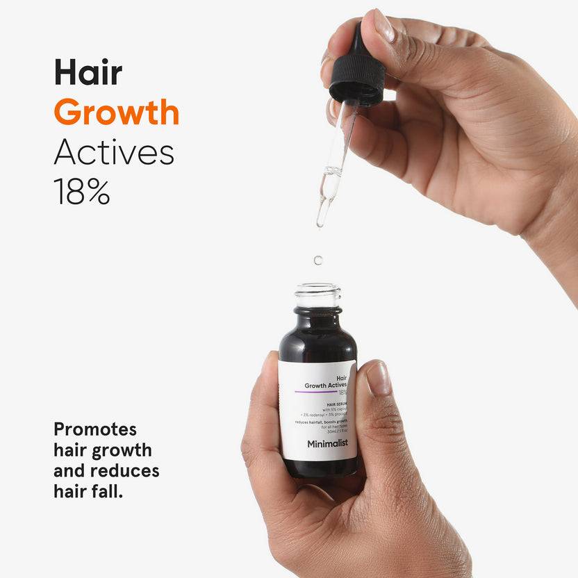 Minimalist Hair Growth Actives 18% Hair Serum (30ml) Angebote