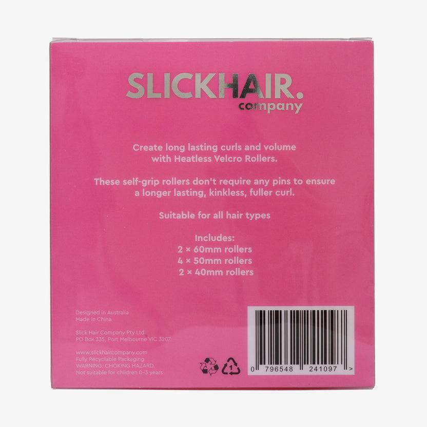 Slick Hair Heatless Velcro Hair Rollers (8 Pack) Bestseller
