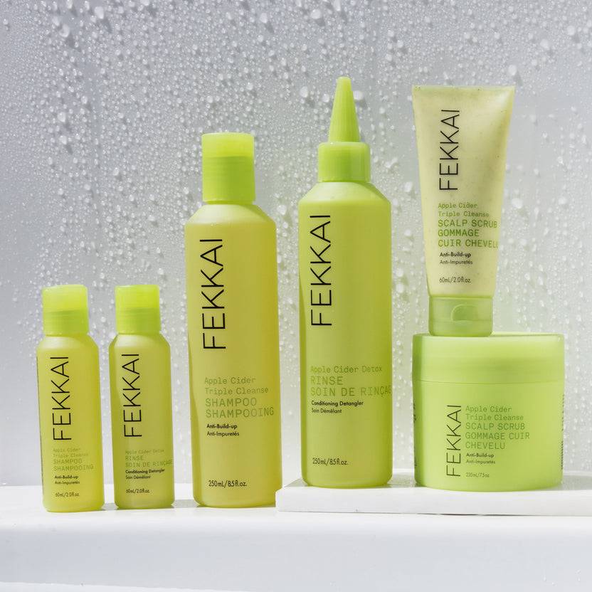 FEKKAI Apple Cider Triple Cleanse Shampoo (250ml) Riesige Ersparnisse