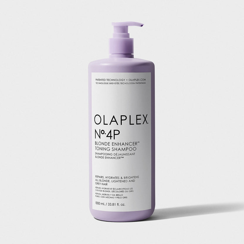 OLAPLEX No.4P Blonde Enhancer™ Toning Shampoo 1000 ml (1000ml) Kostenlose Rückgabe