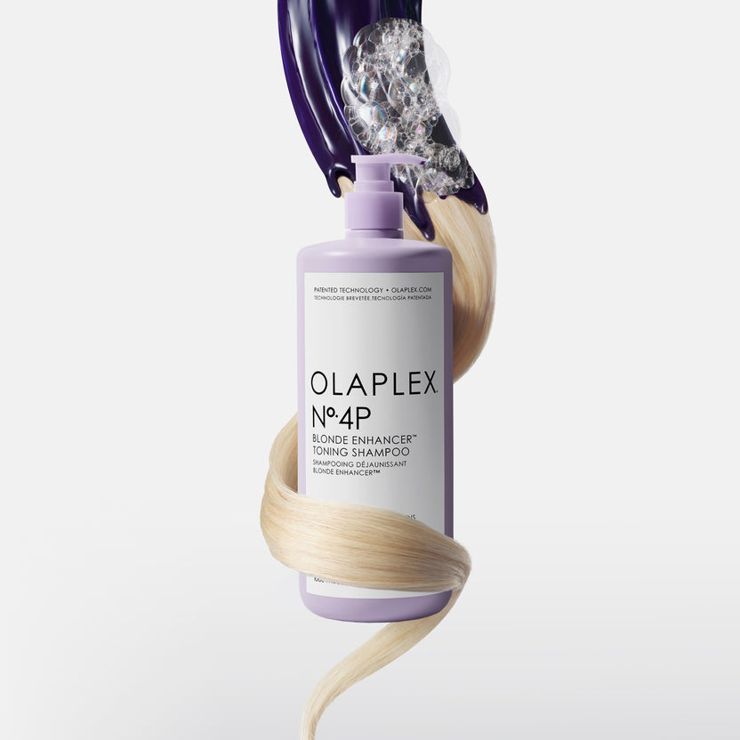 OLAPLEX No.4P Blonde Enhancer™ Toning Shampoo 1000 ml (1000ml) Kostenlose Rückgabe