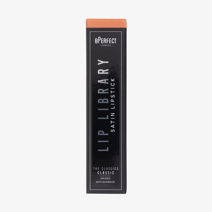 BPerfect Cosmetics Lip Library Satin Lipstick (3g) Clearance-Verkauf