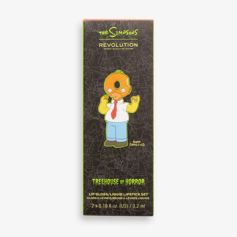 Revolution Makeup The Simpsons Lip Kit (3.2ml) Heißer Verkauf
