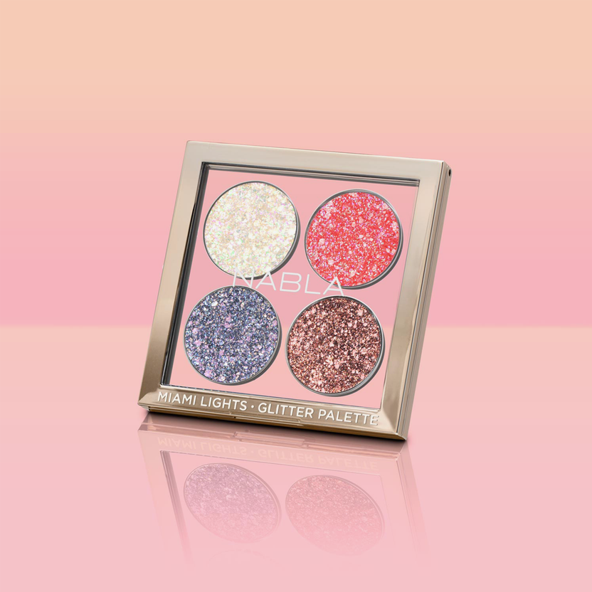 NABLA Cosmetics Miami Lights Glitter Palette JETZT KAUFEN