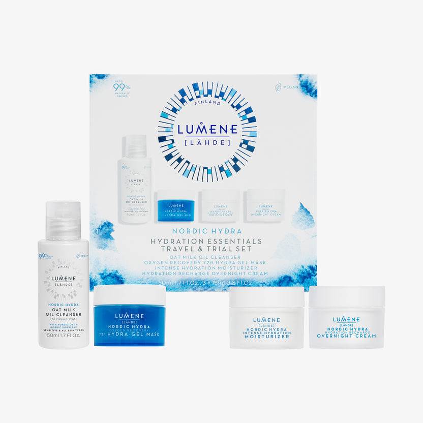 Lumene NORDIC HYDRA [LAHDE] Travel & Trial Set (95ml) 50% Rabatt für begrenzte Zeit