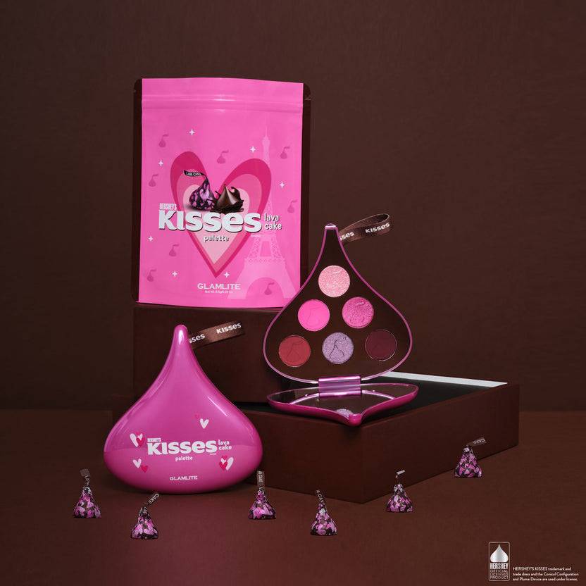 Glamlite Cosmetics Hershey's Kisses x Glamlite Lava Cake Palette Blitzverkäufe