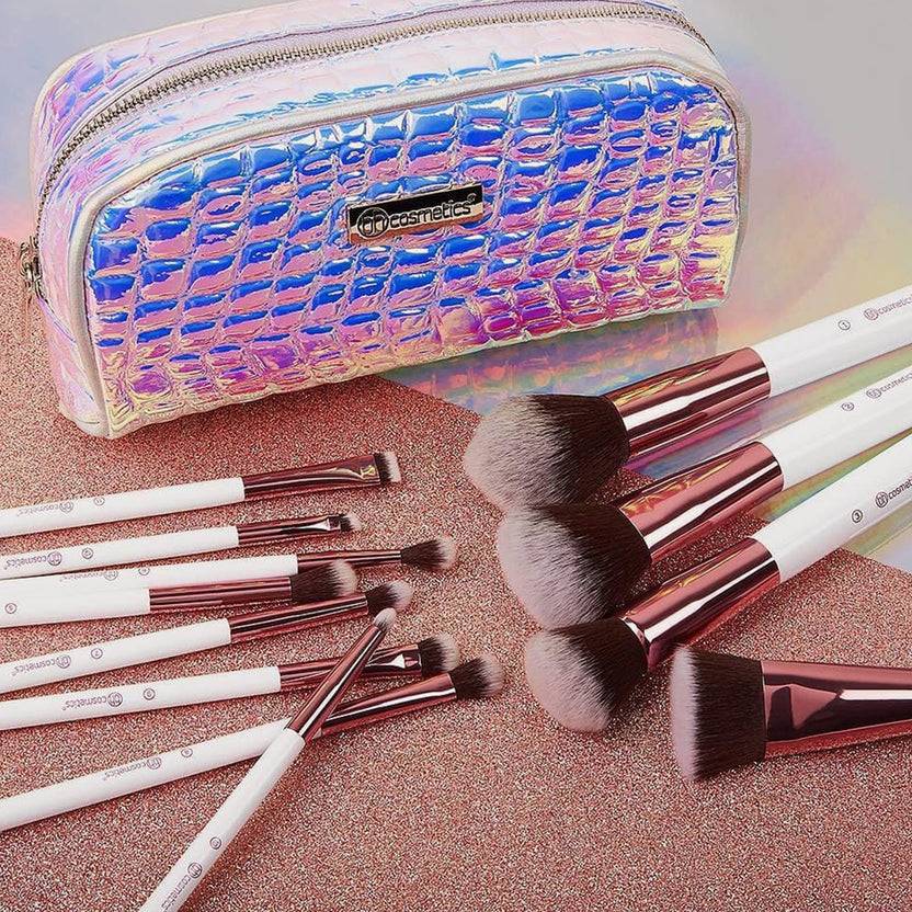 BH Cosmetics Crystal Quartz 12 Piece Brush Set Jubiläumsangebot