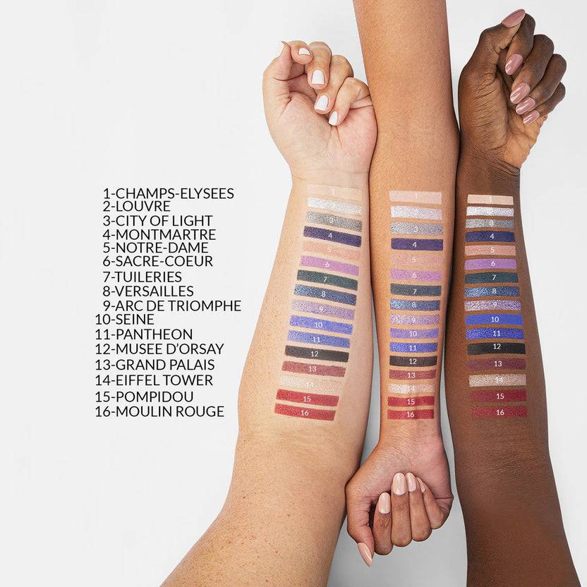 BH Cosmetics Passion in Paris 16 Color Shadow Palette (16g) Große Rabatte