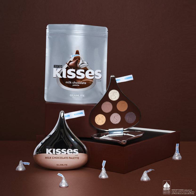 Glamlite Cosmetics Hershey's Kisses x Glamlite Milk Chocolate Palette (6.6g) Sonderangebote