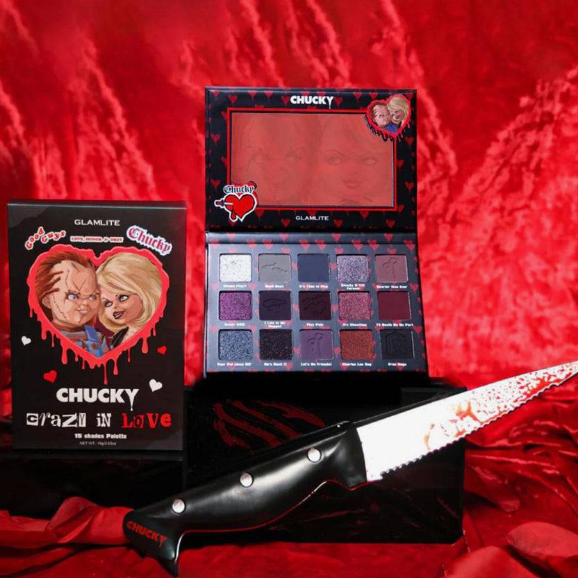 Glamlite Cosmetics Chucky x Glamlite "Crazy in Love" Palette (18g) Letzte 2 Tage