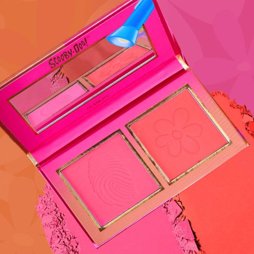 Glamlite Cosmetics Scooby-Doo™ x Glamlite Blush Duo Palette (12g) Letzter Tag