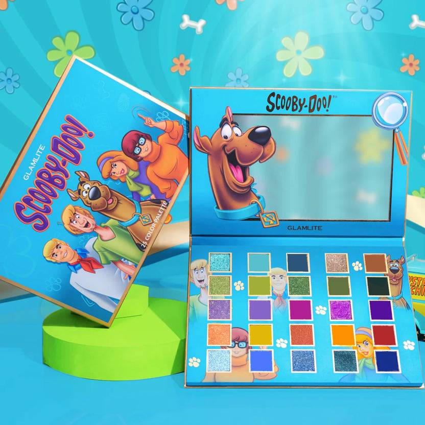 Glamlite Cosmetics Scooby-Doo™ x Glamlite 25 Color Palette (30g) Zeitbegrenzte Promotion