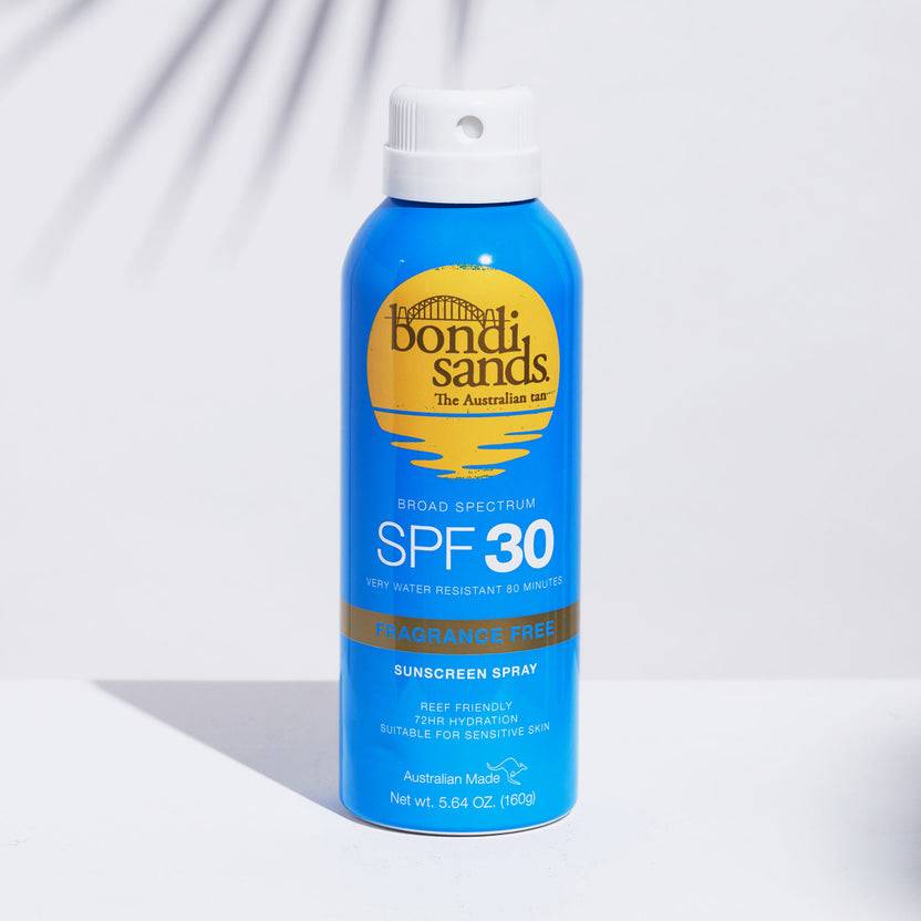 Bondi Sands SPF 30 Aerosol Mist Spray Fragrance Free (160g) Kostenloser Versand international