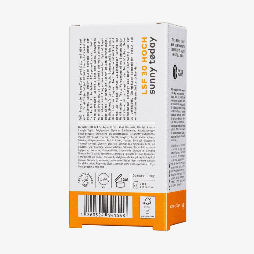 Nø Cosmetics sunny tøday Hypershield®️ Tagespflege mit UVA-/UVB-Schutz (50ml) Fabrikladen