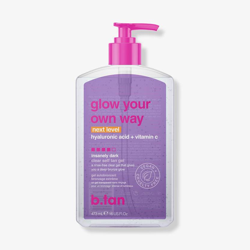 b.tan glow your own way - next level (437ml) Rabatte dieses Monats