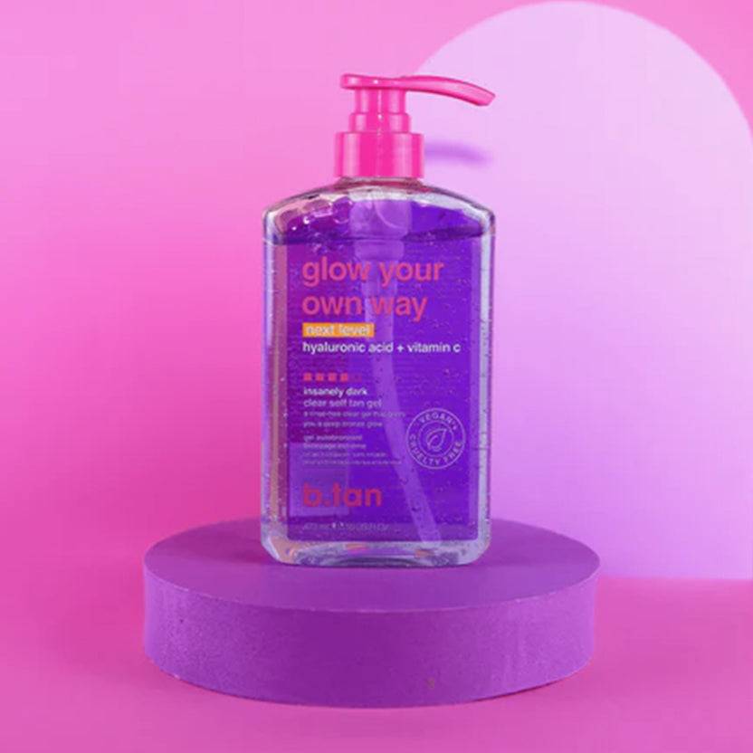 b.tan glow your own way - next level (437ml) Rabatte dieses Monats