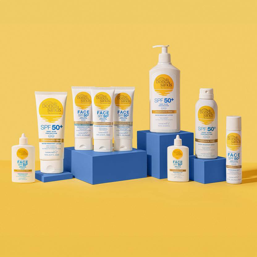 Bondi Sands SPF 50+ Fragrance Free Aerosol Mist Spray (160g) Verkauf