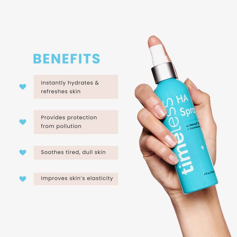 Timeless Skin Care HA CUCUMBER SPRAY w/ Matrixyl 3000 (120ml) Vatertagsangebot