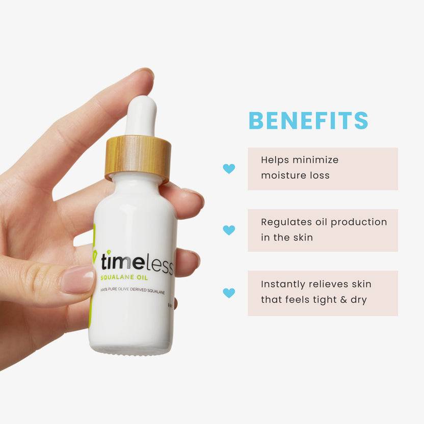 Timeless Skin Care Squalane Oil 100% Pure (240ml) Neuheiten