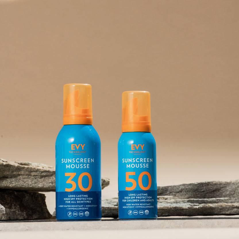 Evy Technology Sunscreen Mousse SPF 50 Kauf eins, bekomm eins gratis
