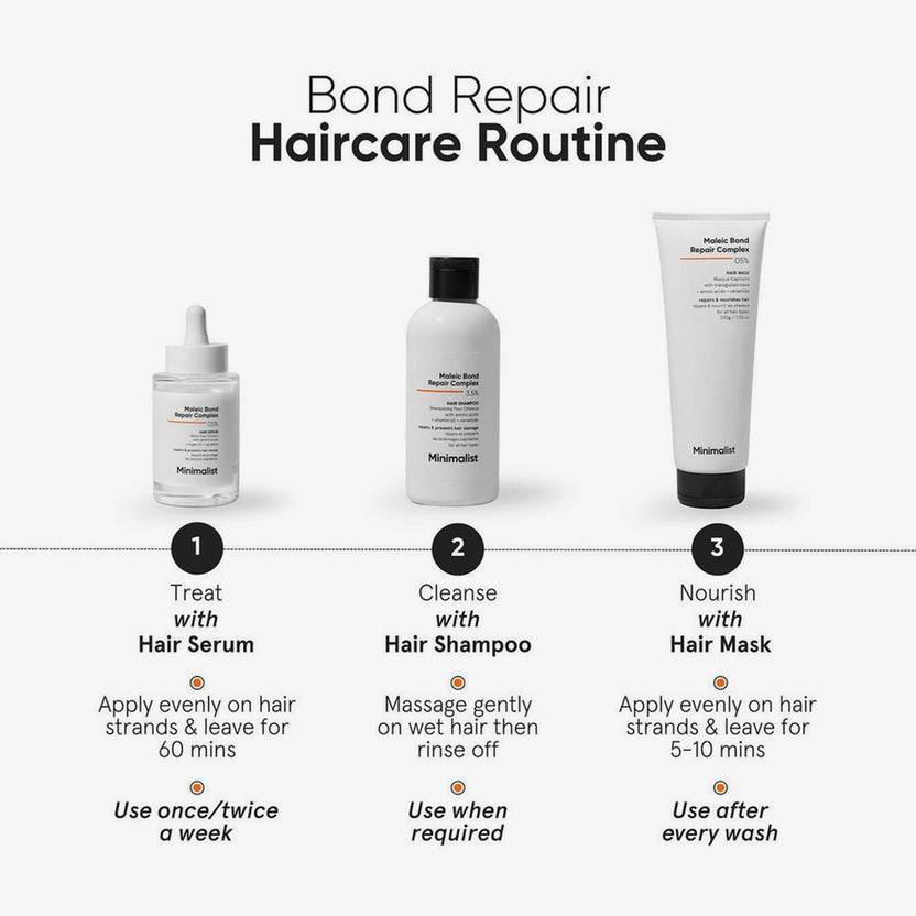 Minimalist Maleic Bond Repair Complex 3.5% Hair Shampoo (250ml) Vierteljährliche Förderung