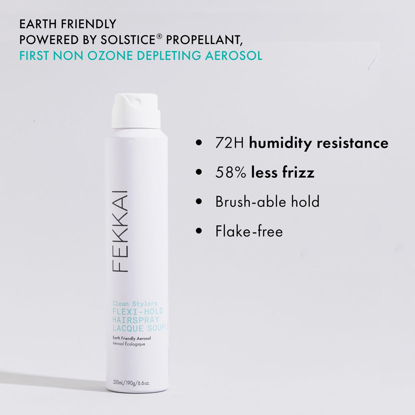 FEKKAI Green Aerosol Flexi-Hold Hair Spray (200ml) Im Verkauf