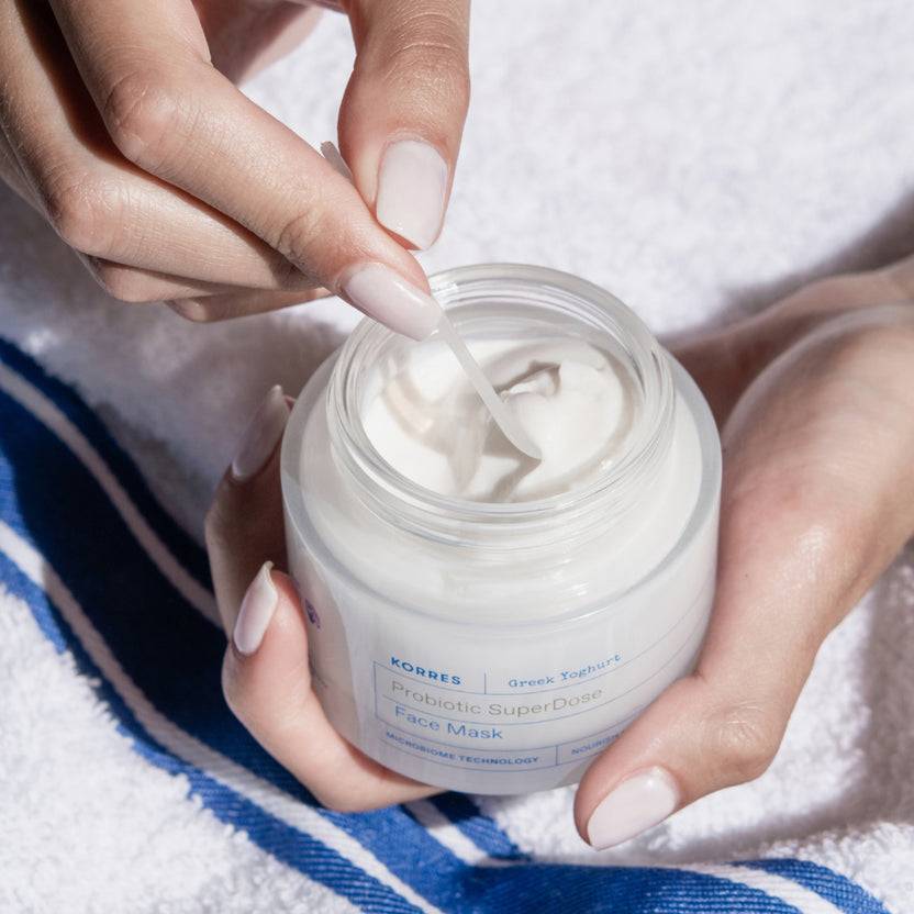 KORRES Greek Yoghurt Probiotische Gesichtsmaske (100ml) Begrenzte Freigabe