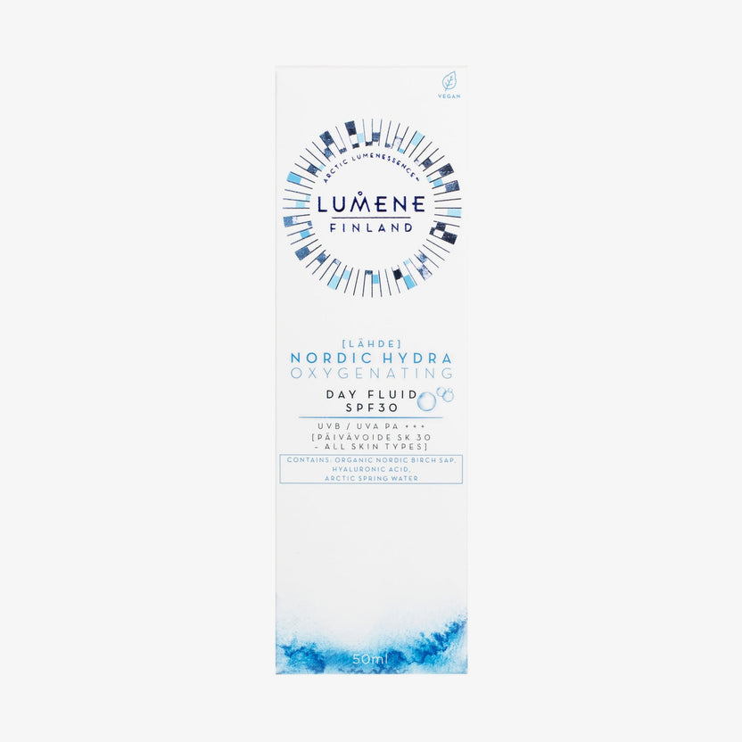 Lumene NORDIC HYDRA [LAHDE] Day Fluid SPF30 (50ml) Zeitbegrenzte Promotion