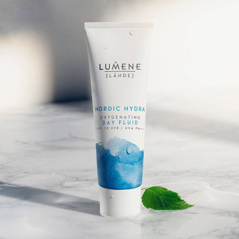 Lumene NORDIC HYDRA [LAHDE] Day Fluid SPF30 (50ml) Zeitbegrenzte Promotion