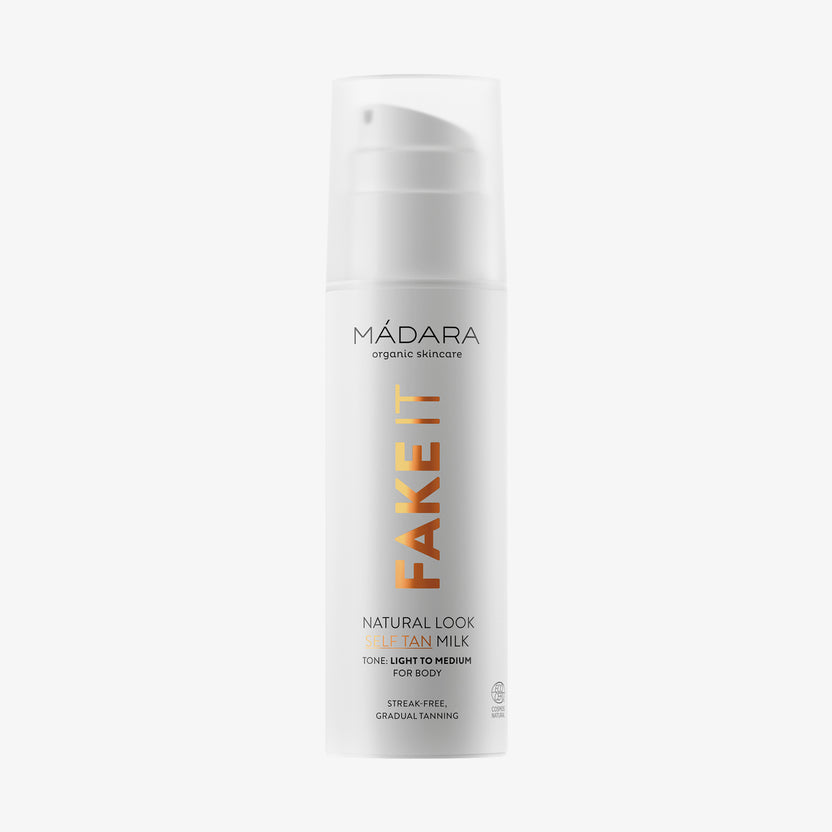 MÁDARA Cosmetics Fake It Natural Look Self Tan Milk (150ml) 2025