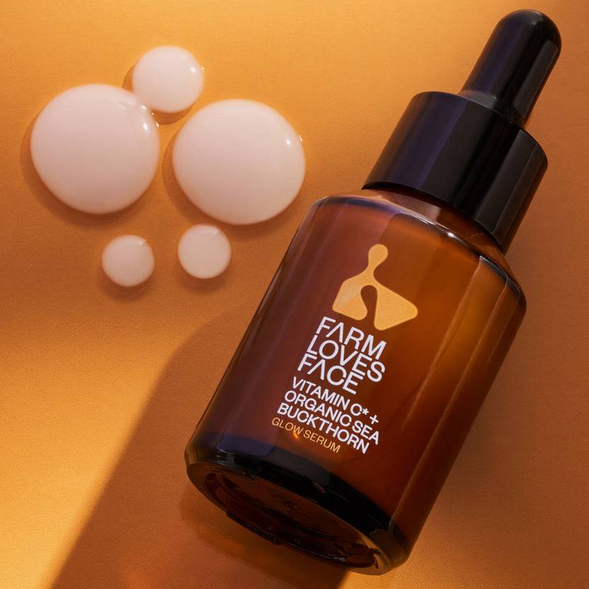 Farm Loves Face Vitamin C + Organic Sea Buckthorn Glow Serum (28ml) Schlussverkauf