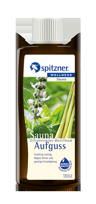 Spitzner Saunaaufguss Zitronengras-Basilikum