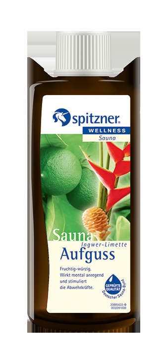 Spitzner Saunaaufguss Ingwer-Limette Fabrikverkauf