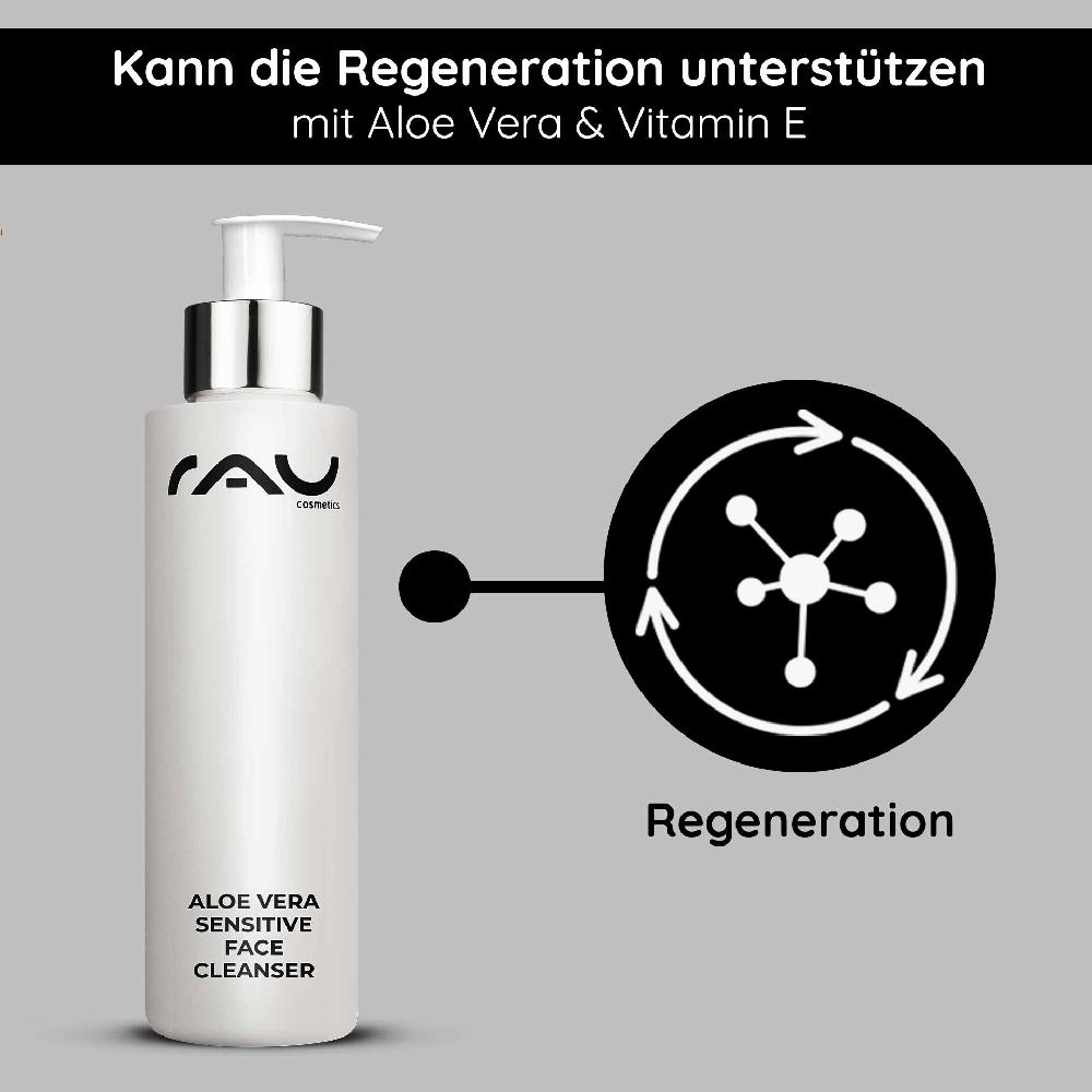 Rau Cosmetics Aloe Vera Sensitive Face Cleanser 200 ml Reiniger Bis zu 65% Rabatt