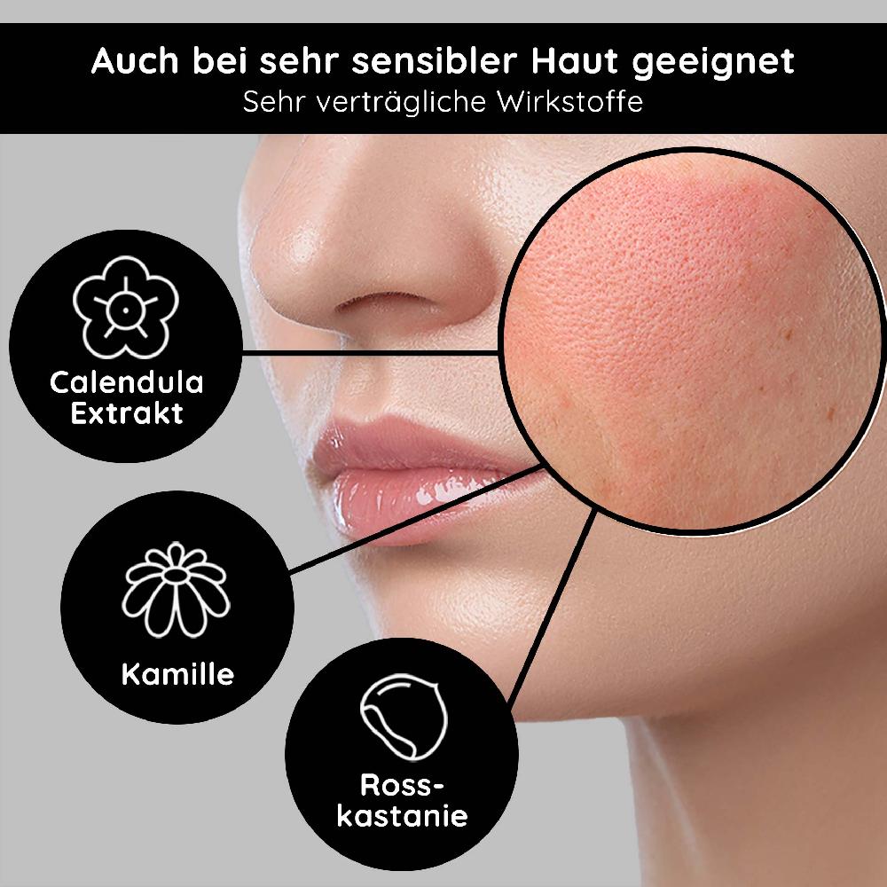 Rau Cosmetics Anti Redness Couperose Serum 50 ml bei Rosacea - wirkt Rötungen entgegen Nur für heute