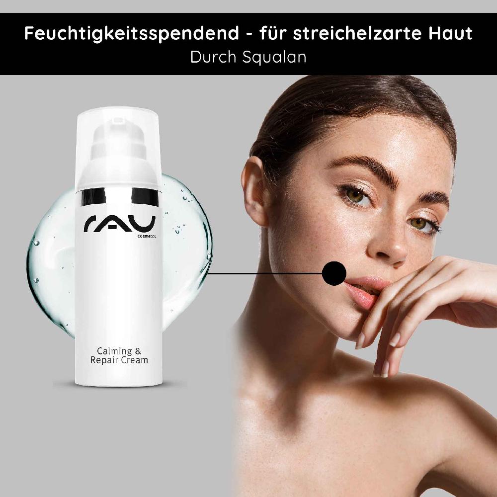 Rau Cosmetics Calming & Repair Cream 50 ml Beruhigung für die Haut Sonderangebot der Fabrik