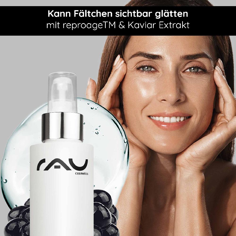 Rau Cosmetics Caviar Lifting Serum 100 ml mit Reproage & Kaviar-Extrakt Vierteljährliche Förderung